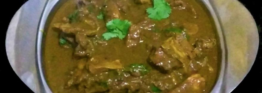 Warli Style Mutton Curry | Dhaba Style Mutton Curry